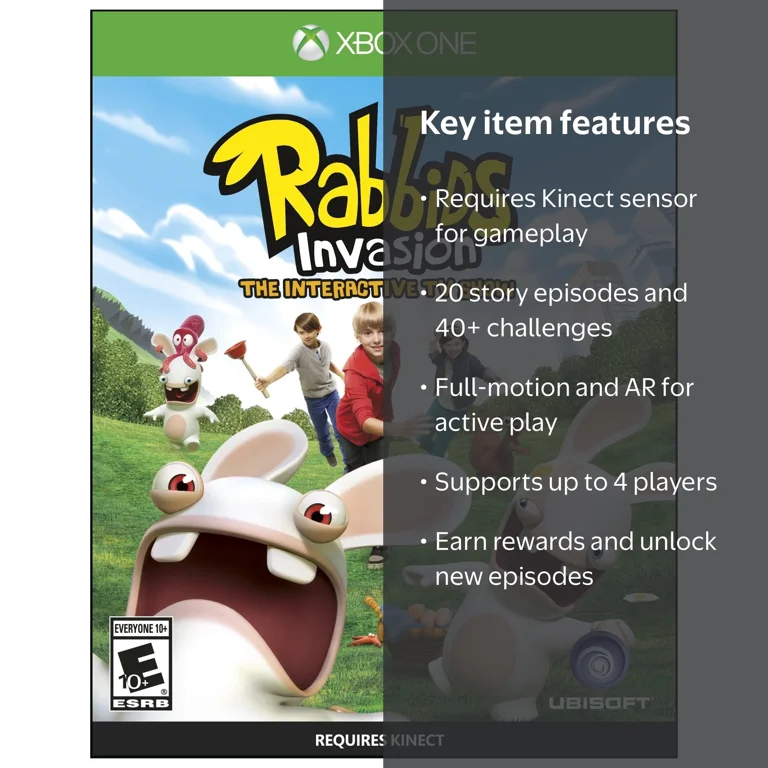 Rabbids Invasion (Requires Kinect) - Xbox One - Walmart.com