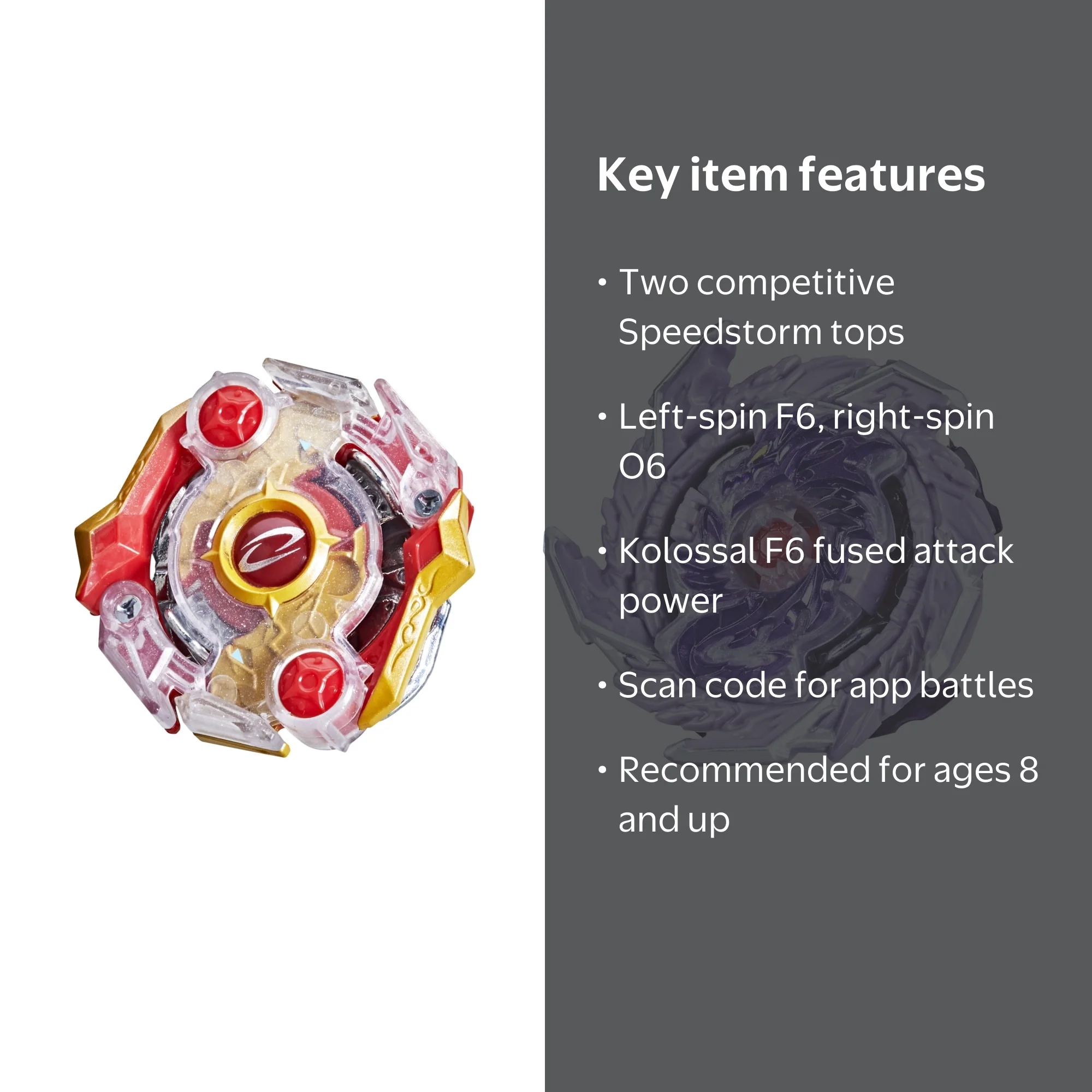 Beyblade Battle Burst Surge Speedstorm Dual Pack: Kolossal Fafnir