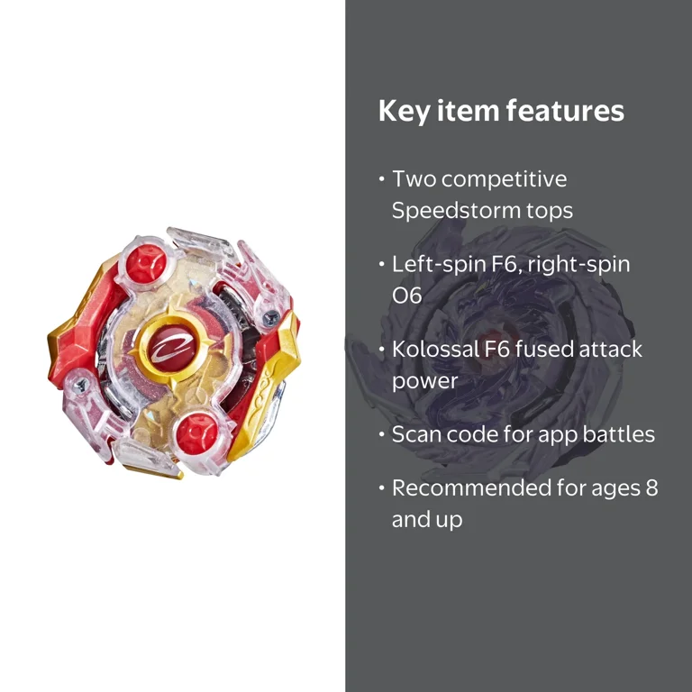 Beyblade Battle Burst Surge Speedstorm Dual Pack: Kolossal Fafnir