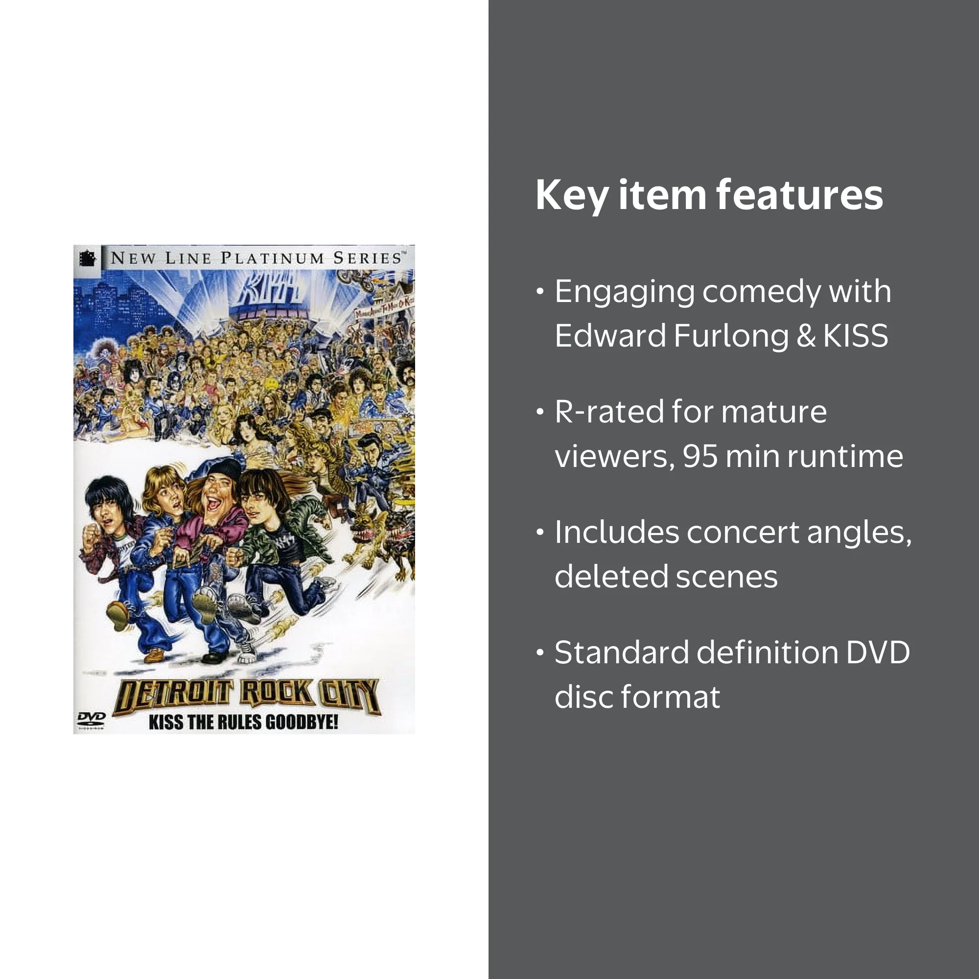 New Line Home Video - Detroit Rock City (DVD), Comedy Movie