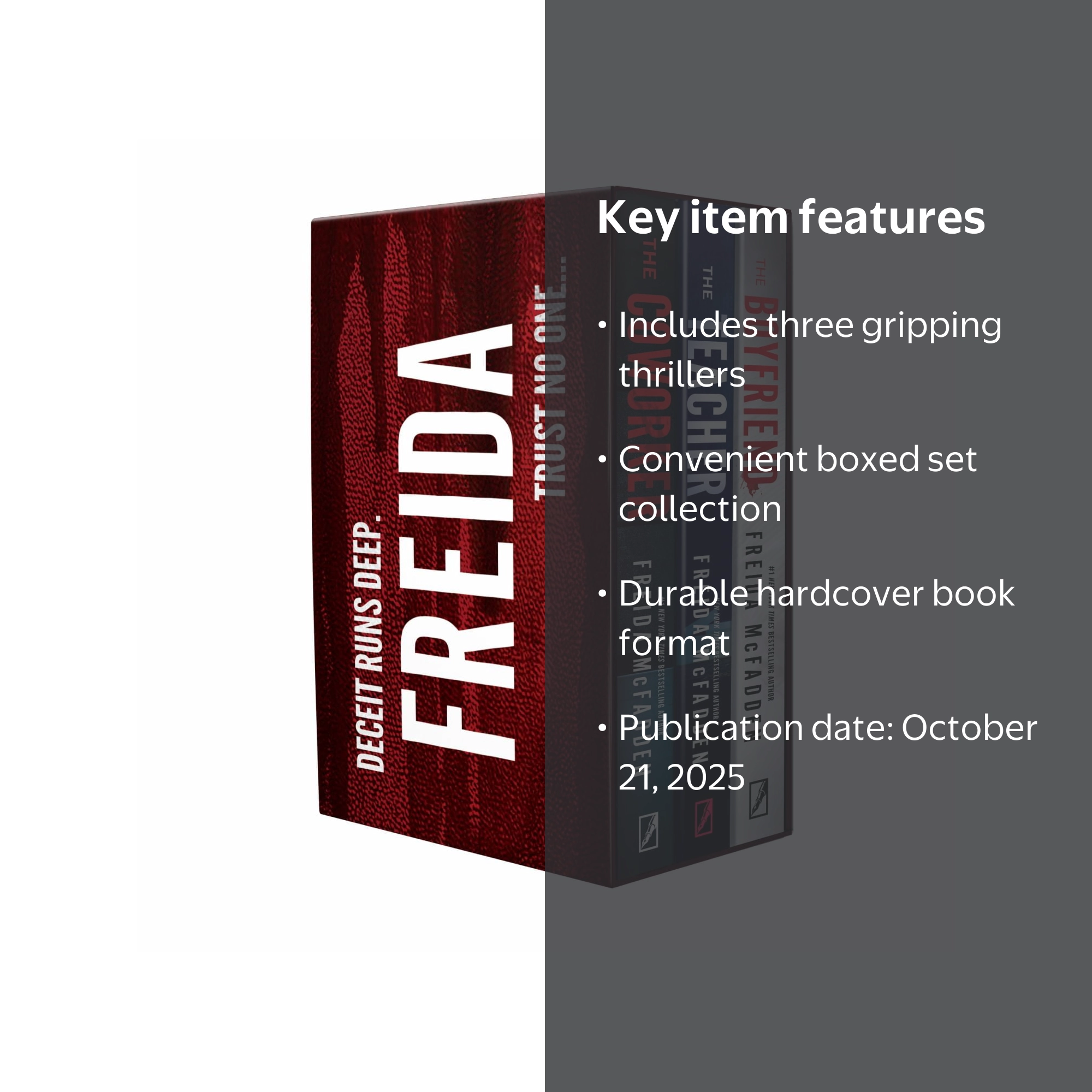 Freida Mcfadden 3 Book Boxed Set 1: The Teacher, the Coworker, and