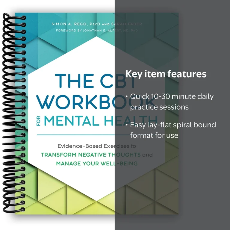 Simon Rego, The CBT Workbook for Mental Health, Evidence-Based