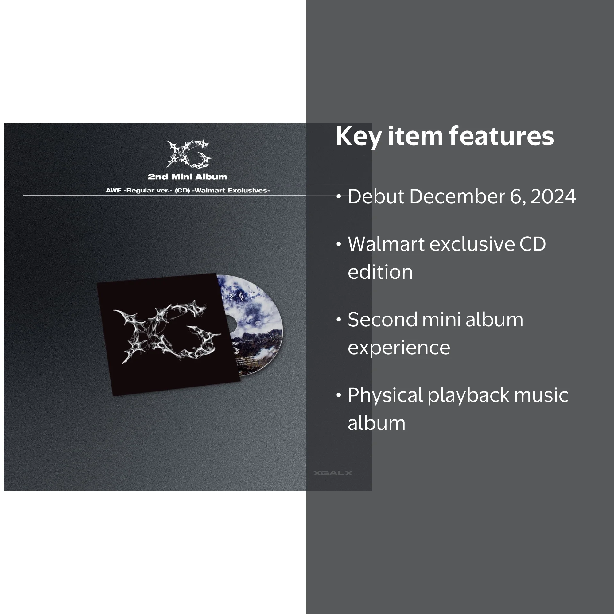 XG - AWE - Regular Ver. (Walmart Exclusive) - Music & Performance