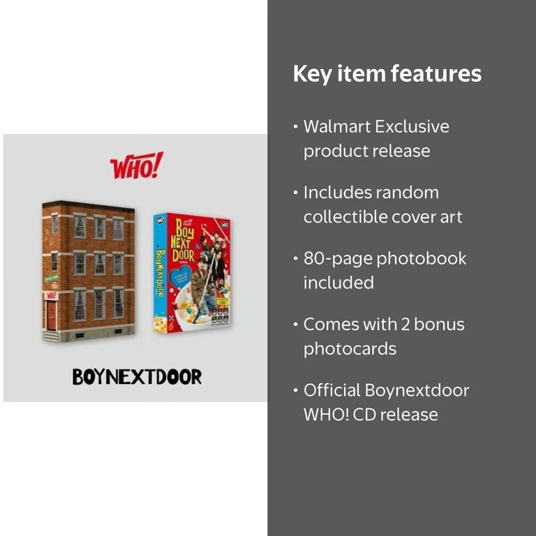 Boynextdoor - WHO! (Walmart Exclusive) CD - Walmart.com