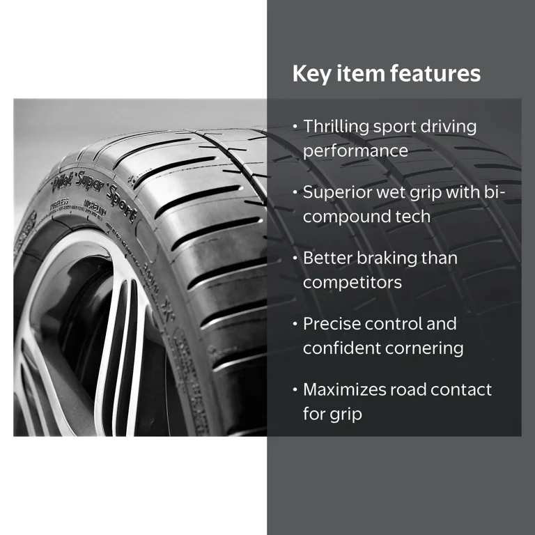 Michelin Pilot Super Sport 265/35ZR19 98Y XL Tire - Walmart.com