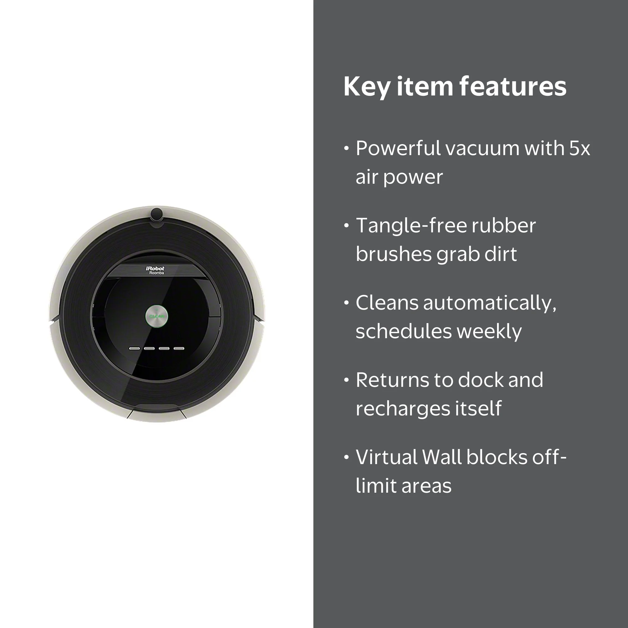 iRobot Roomba 880 Robot Vacuum with Manufacturer's Warranty