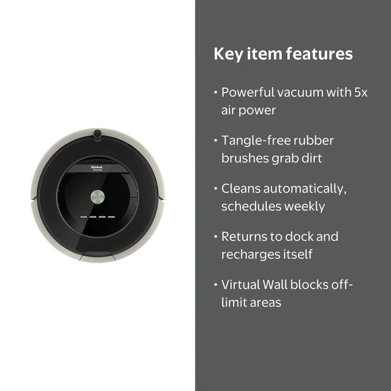 iRobot Roomba 880 Robot Vacuum with Manufacturer's Warranty