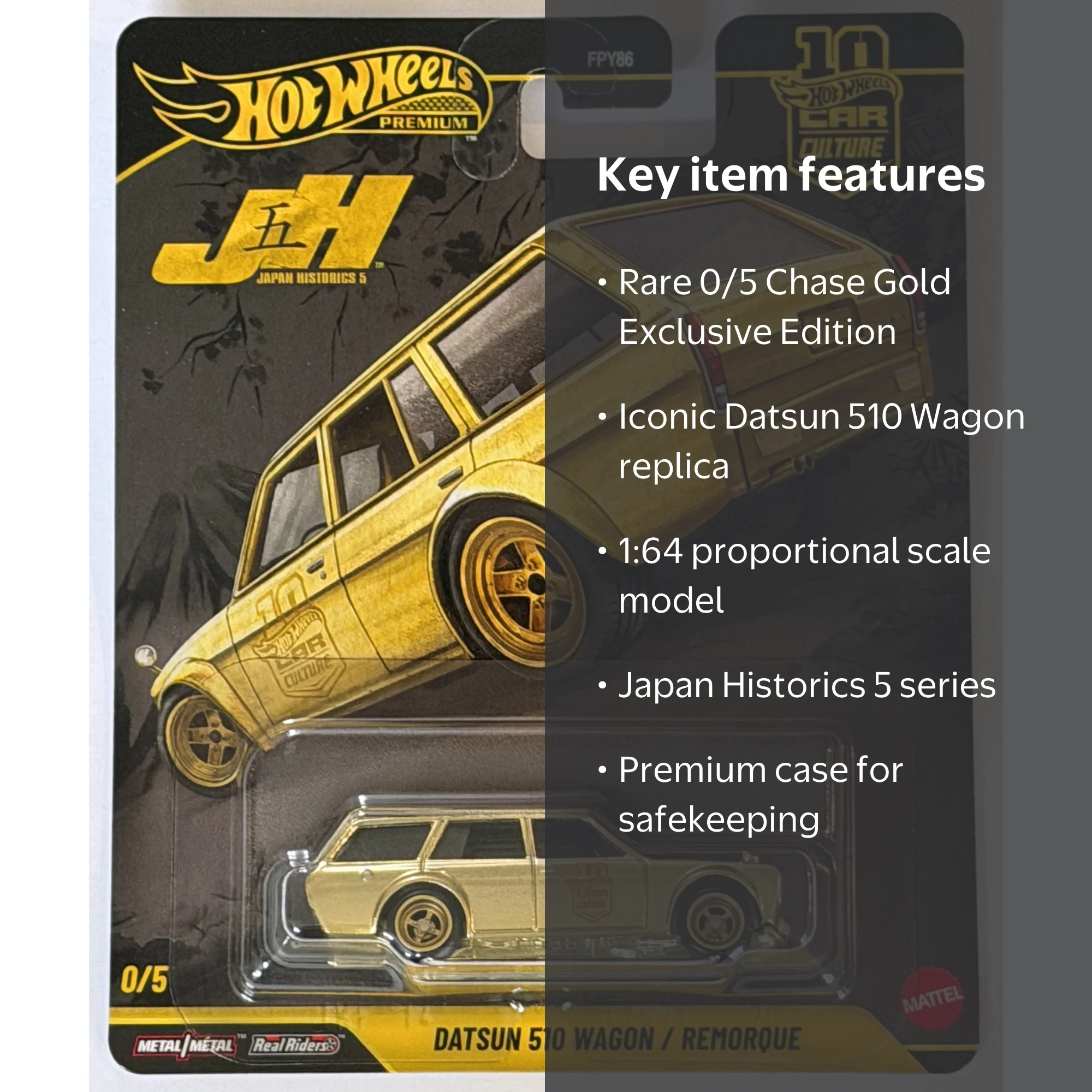 Hot Wheels Premium Car Culture 2026 Japan Historics 5 JH5 Datsun