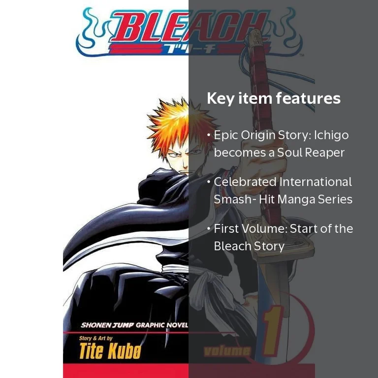 Tite Kubo, Manga, Bleach, Vol. 1 Strawberry and the Soul Reapers