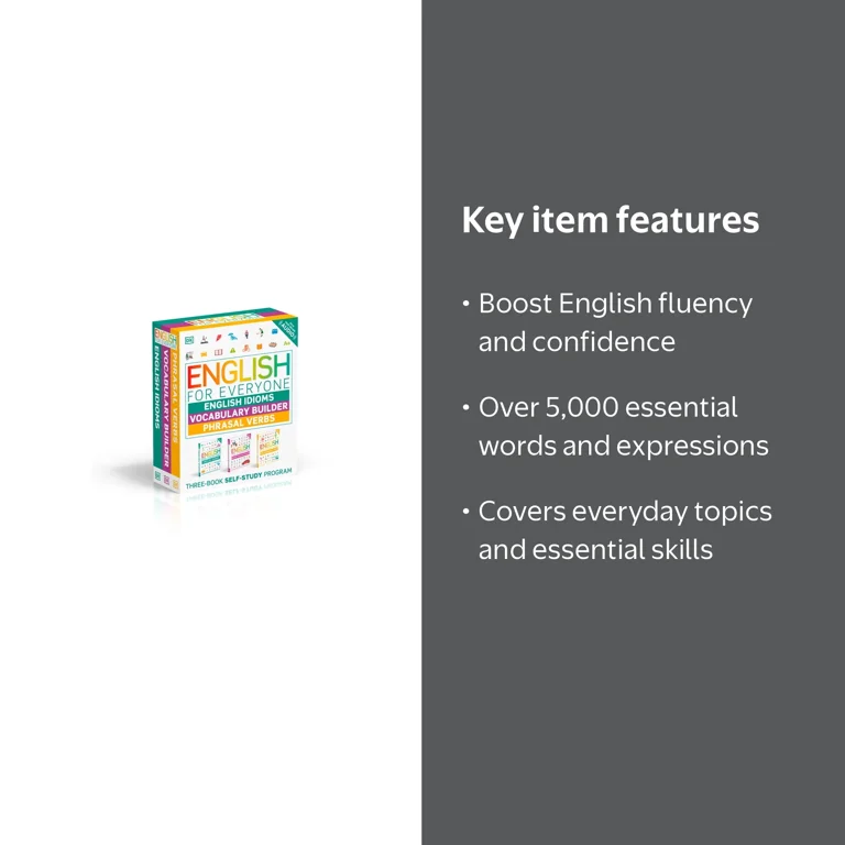 EVERYDAY ENGLISH PHRASES 3巻セット DK English for Everyone Box Set, 3 Book Vocabulary, Idioms