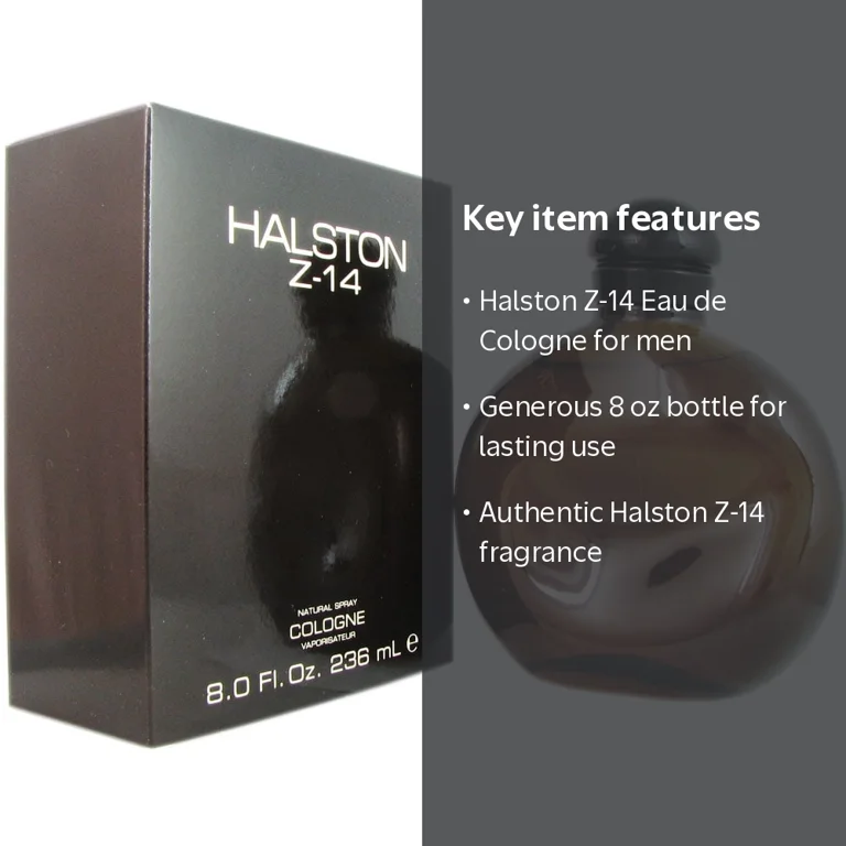 Halston Z-14 for Men by Halston 8 oz EDC Fragrance Spray - Walmart.com