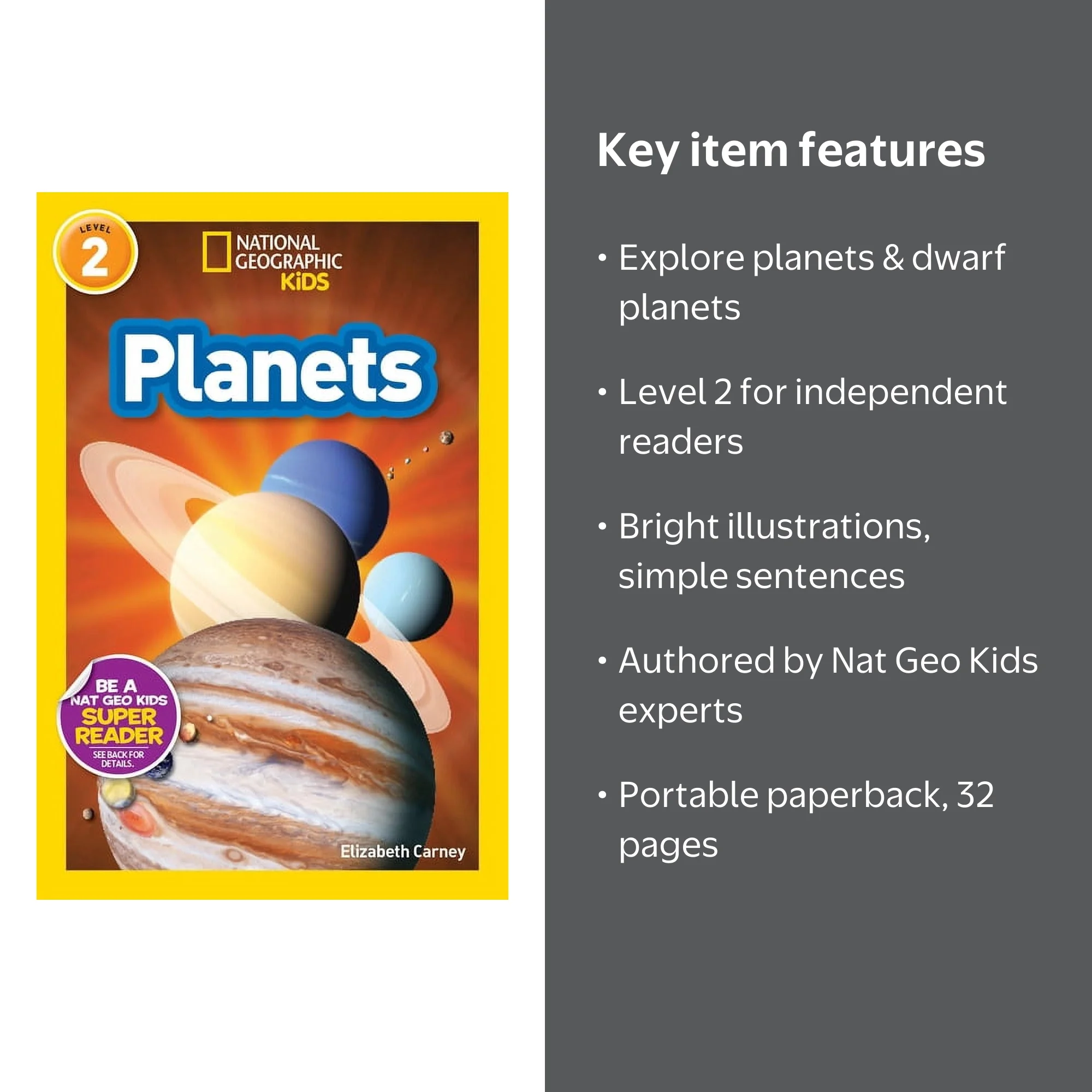 National Geographic Kids Readers Planets (National Geographic Kids