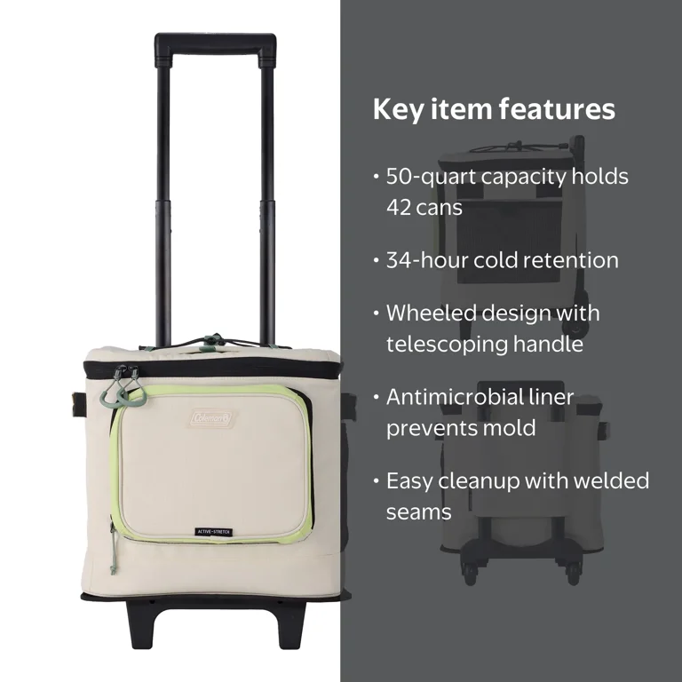 Coleman XPAND 42-Can Soft Cooler - 50 Qt Capacity - Coleman
