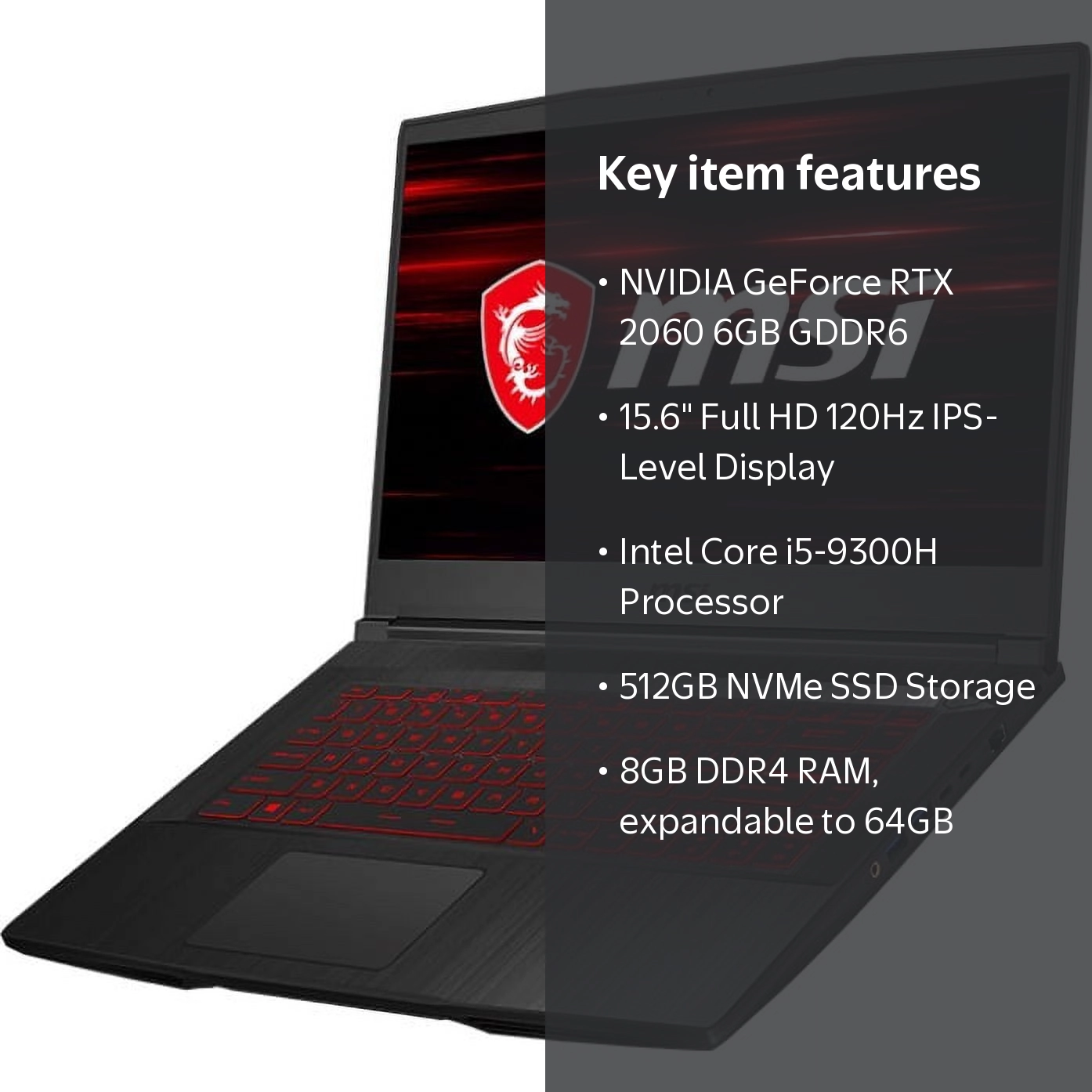 MSI GF65 THIN 15.6