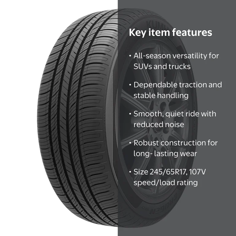 Kumho Crugen HP27 All Season 245/65R17 107V Passenger Tire