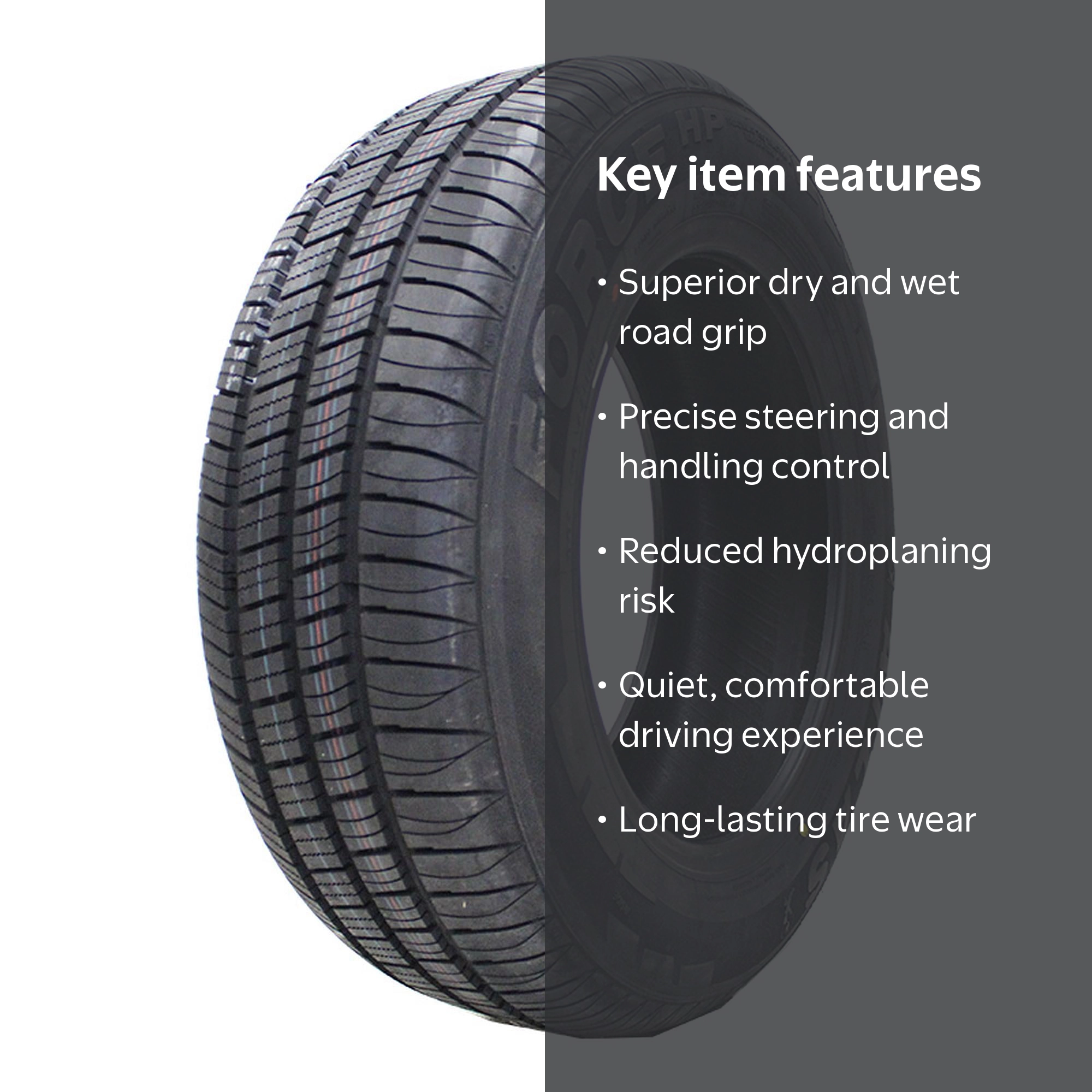 Atlas Force HP All Season Passenger Tire, 225/60R17 99H