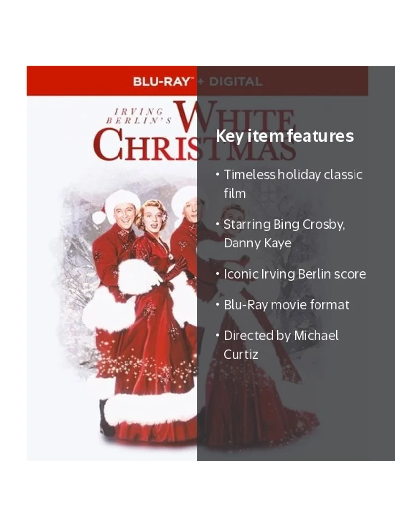 White Christmas [Blu-Ray] - Walmart.com