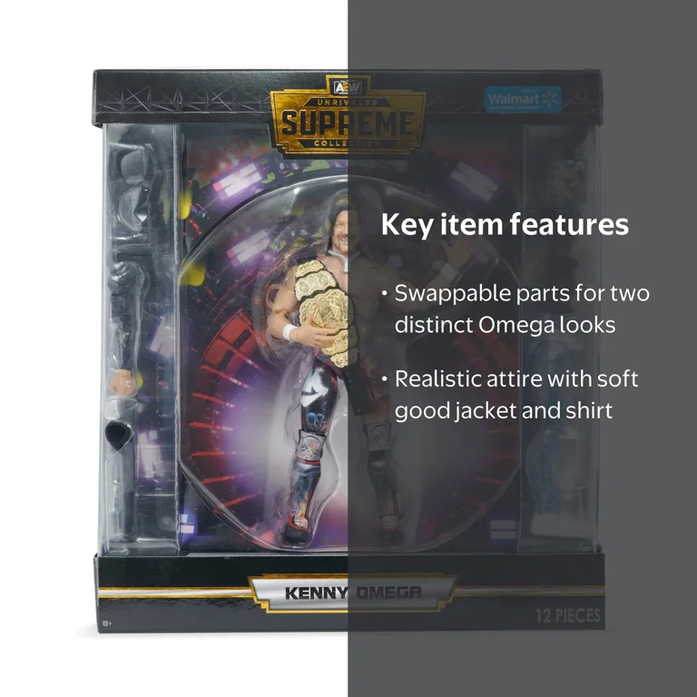 AEW Unrivaled Supreme Kenny Omega - 6-Inch Exclusive Action Figure