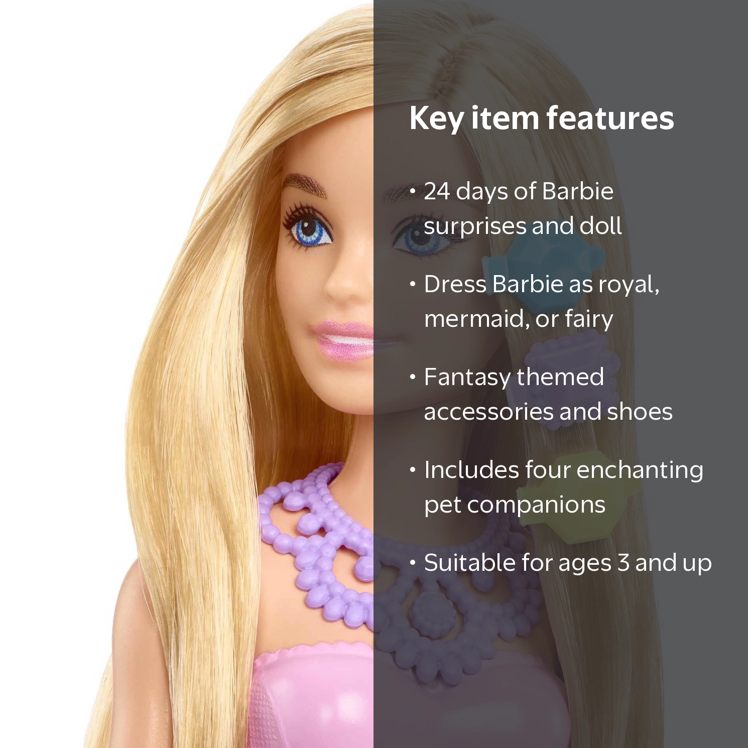 Barbie Dreamtopia Advent Calendar: Reveal Fashion Story Adventures