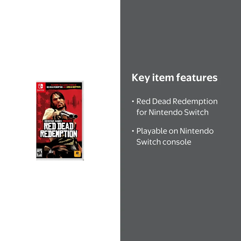 Take 2 Interactive, Red Dead Redemption, Nintendo Switch, Coming