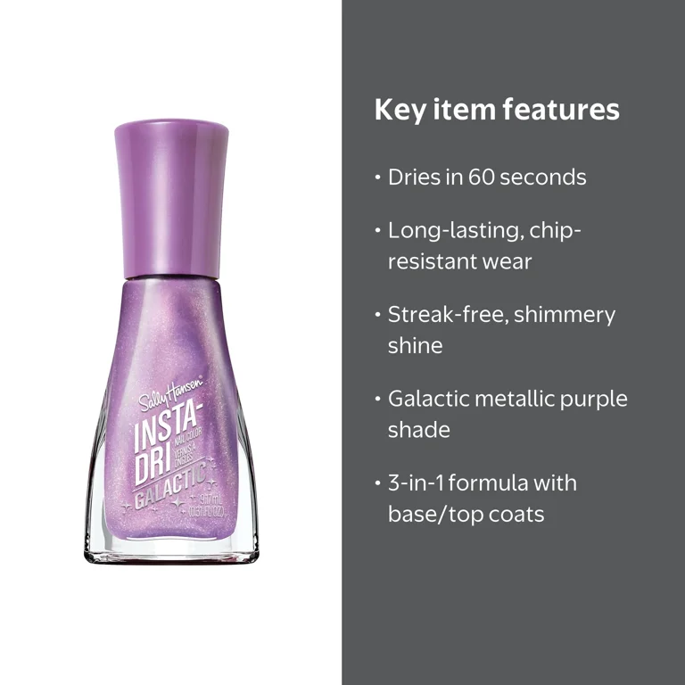 sally＊ Sally Hansen Insta-Dri Galactic Inter-stellar Quick Dry Nail