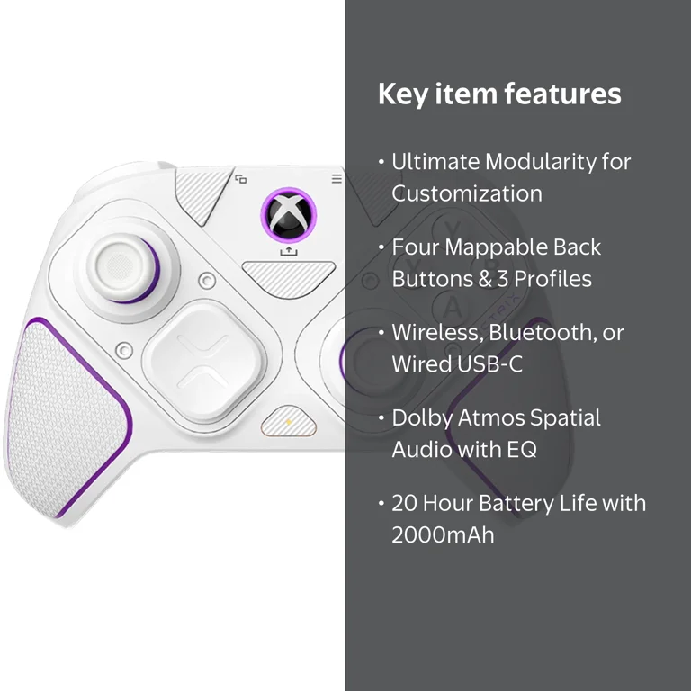 Victrix, Wireless Controller, BFG, Xbox Series X|S White - Walmart.com