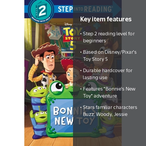 Step Into Reading, Step 2 Bonnie's New Toy (Disney/Pixar Toy Story