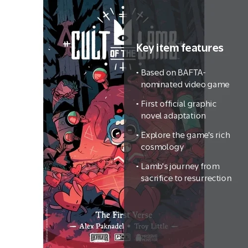 Cult of the Lamb, Graphic Novel, The First Verse, Book 1 - Walmart.com