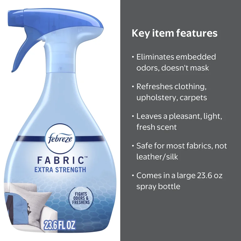 Febreze, Fabric Spray, 23.6z, Original Scent, For Hard-to-Wash