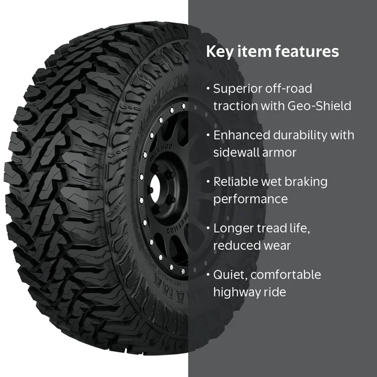 Yokohama Geolandar M/T G003 LT255/75R17 111Q BW Mud Terrain Tire