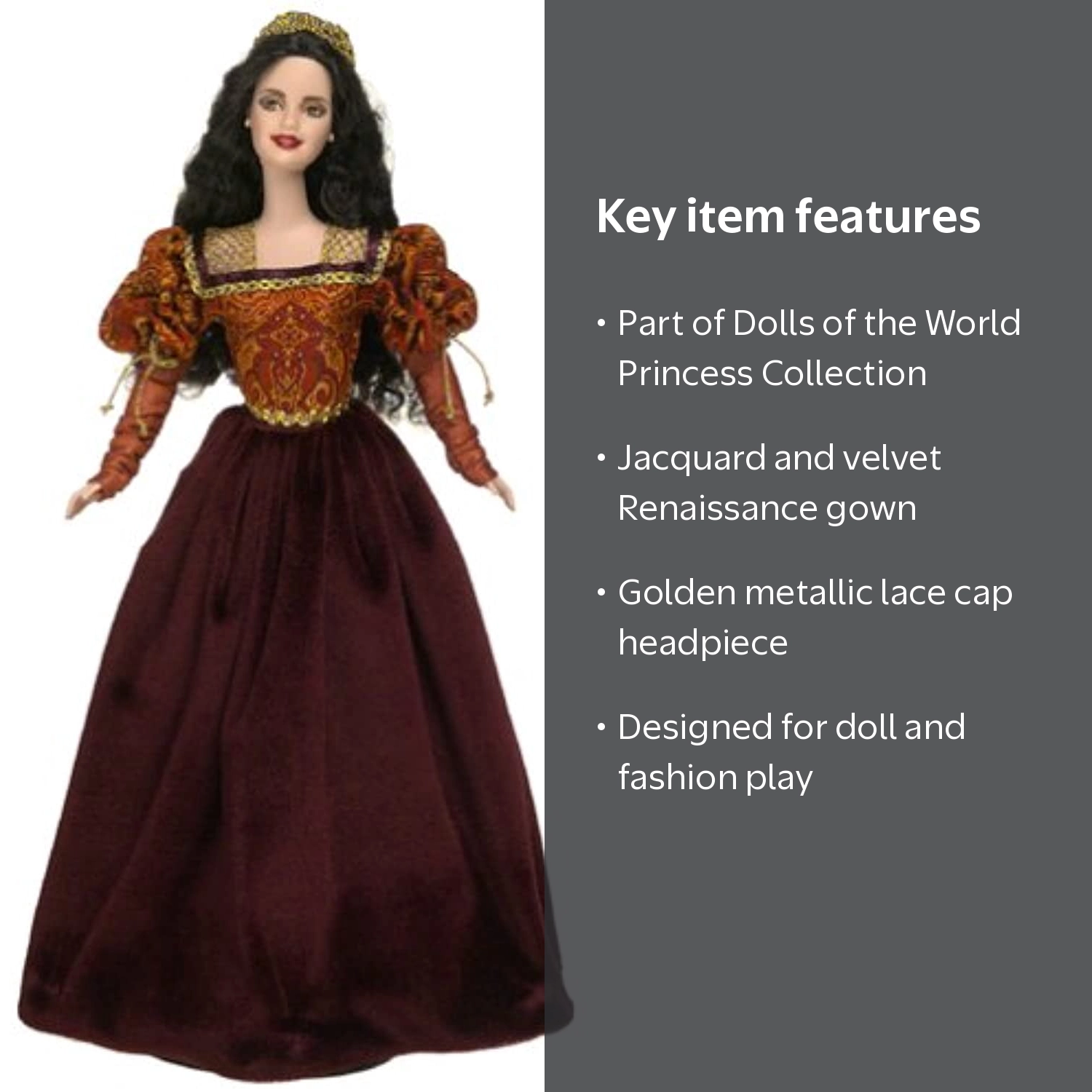 メガハウス　Princess Style フィギュアセット 全10種 2008 Princess of the Portuguese Empire Barbie Doll - World Princess