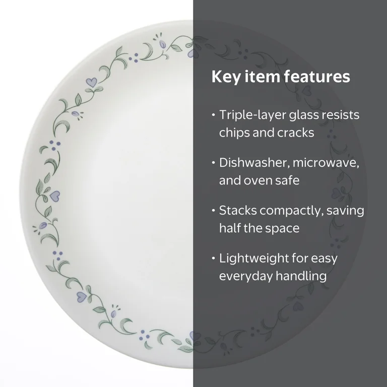Corelle, Country Cottage Dinner Plate, 10.25