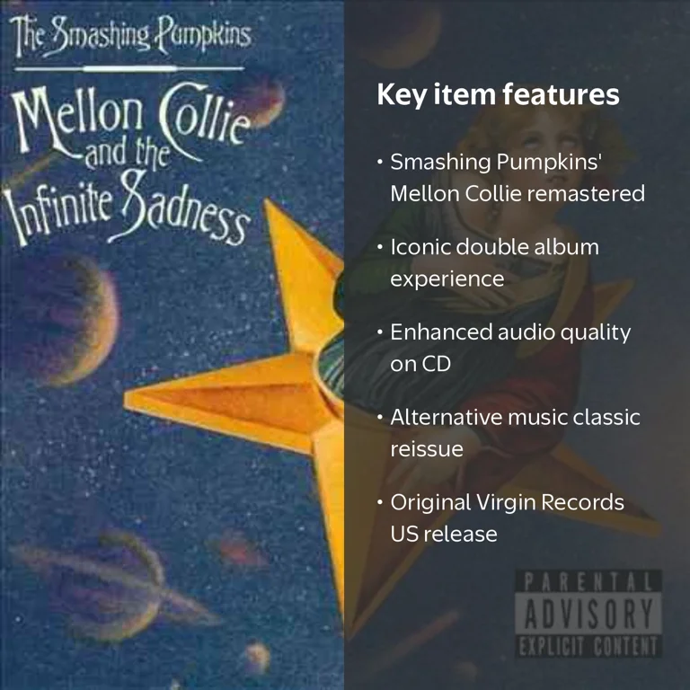 Virgin Records US, Music CD, Mellon Collie and The Infinite