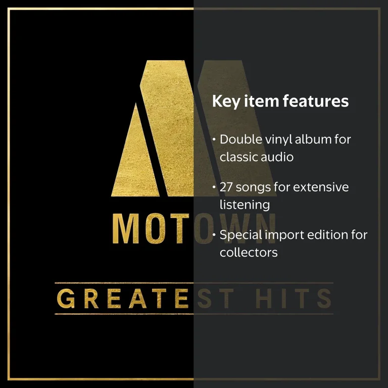 Various Artists - Motown Greatest Hits 2 LP Set, 27 Tracks