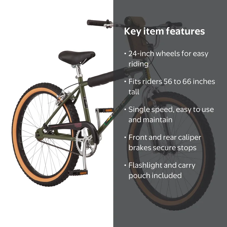 Netflix Stranger Things Lucas BMX Bike, 24-inch wheels, single