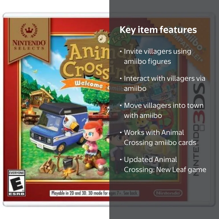 Nintendo Selects: Animal Crossing New Leaf Welcome Amiibo