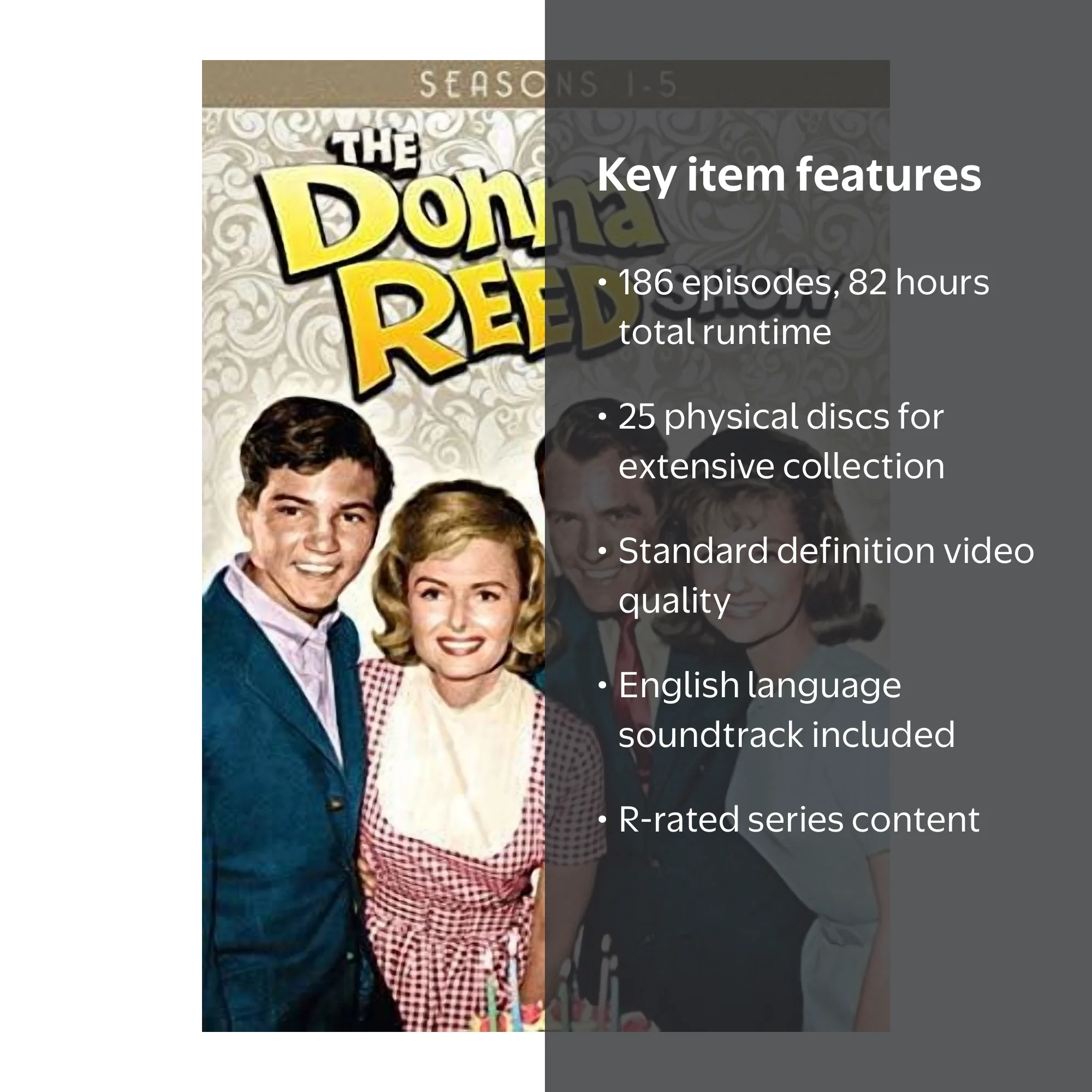 Mpi Home Video: The Donna Reed Show - Comedy Seasons 1-5 (DVD
