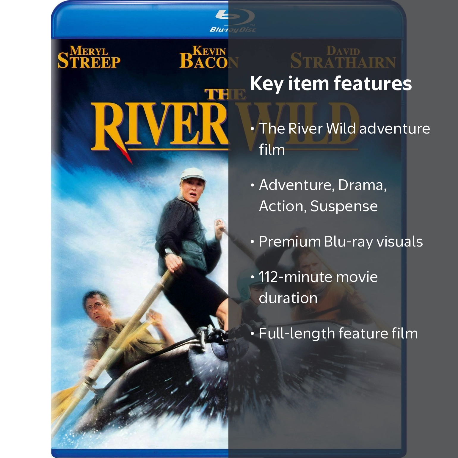 Universal Studios The River Wild Blu-ray - Action & Adventure with