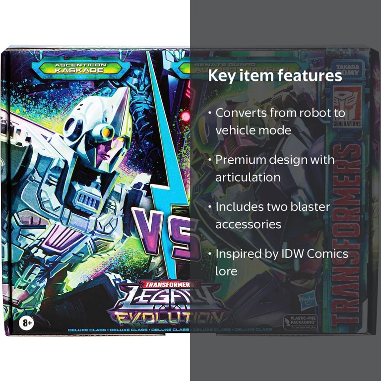 Transformers Legacy Evolution Senate Guard Javelin & Kaskade 2