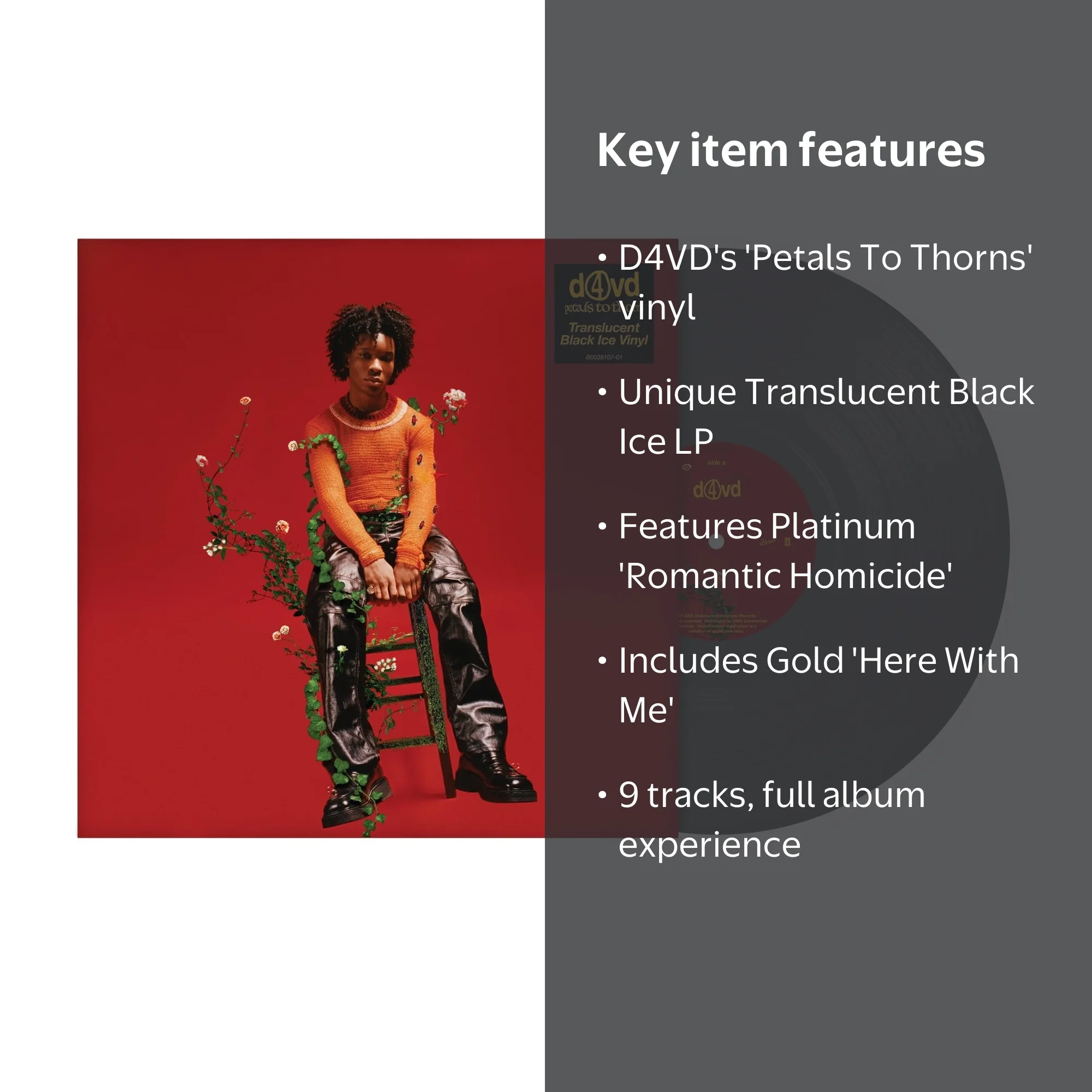 D4VD - Petals To Thorns - Music & Performance - Vinyl - Walmart.com