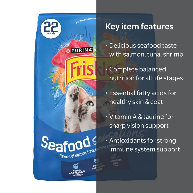 friskies seafood friskies active 20 kg