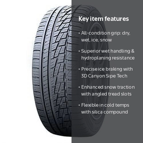 Free Shipping! Falken Ziex ZE950 All-Season Tire 215/55R17 94W