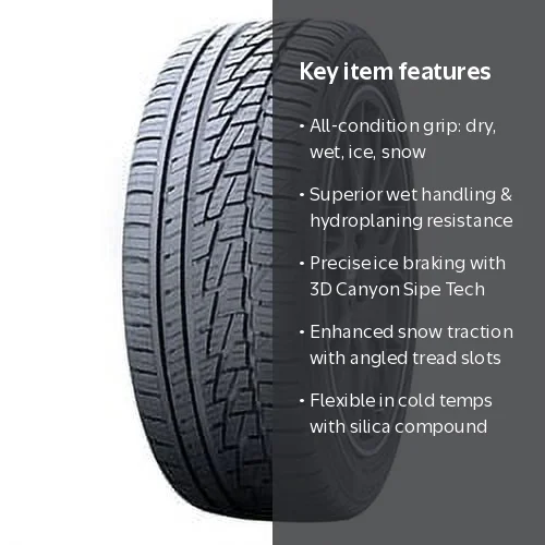 Free Shipping! Falken Ziex ZE950 All-Season Tire 215/55R17 94W