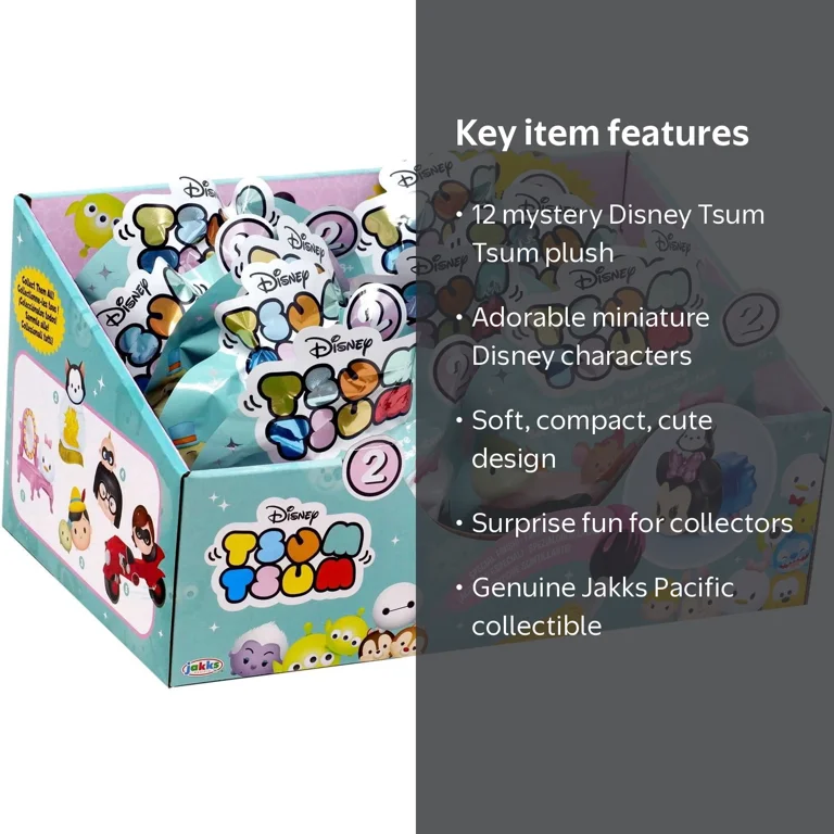 Tsumu様セット2 Tsumu様セット2 Disney Tsum Tsum 9Pk, Style #2.1, ages 3 & up