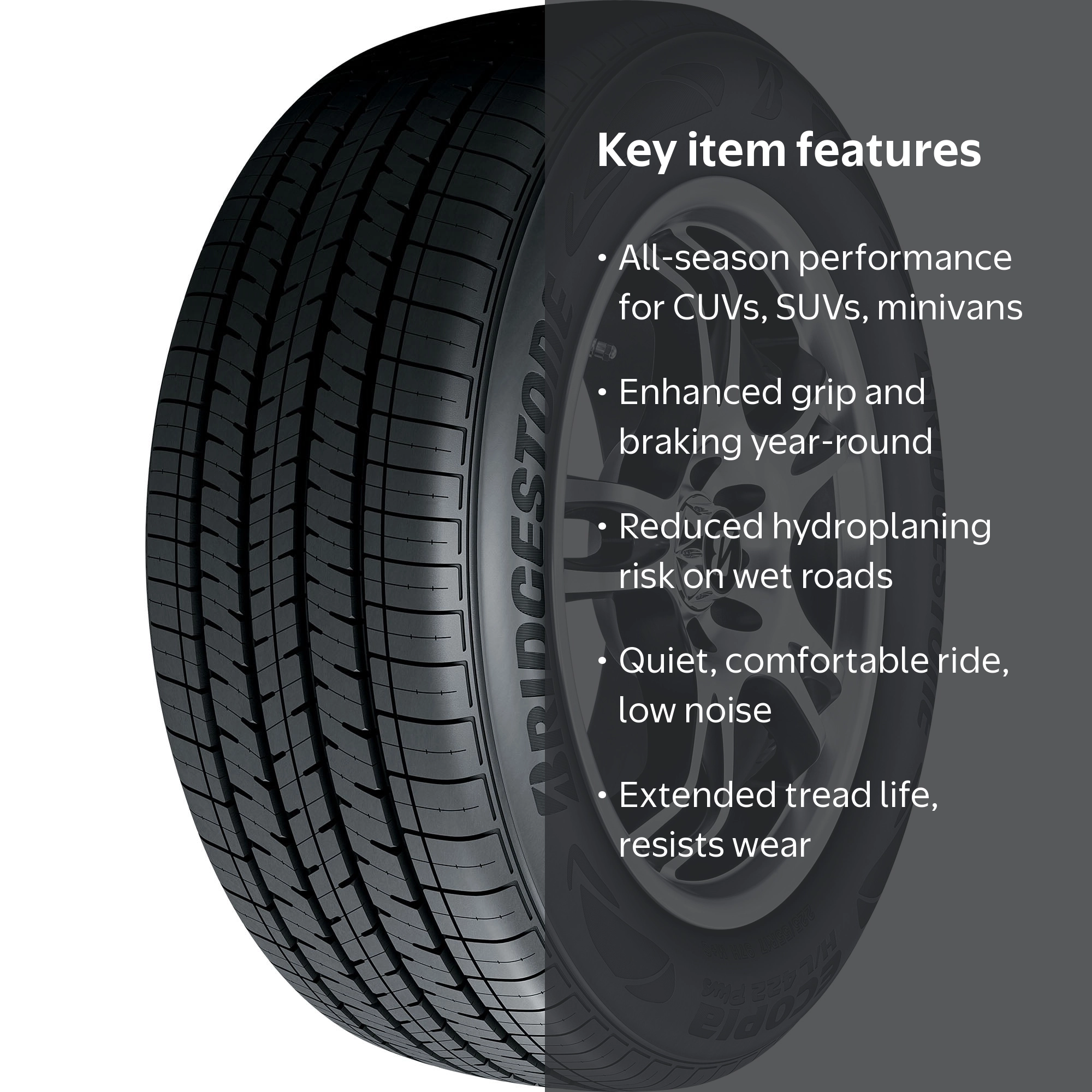 Bridgestone Ecopia H/L 422 Plus All Season 235/60R18 103H