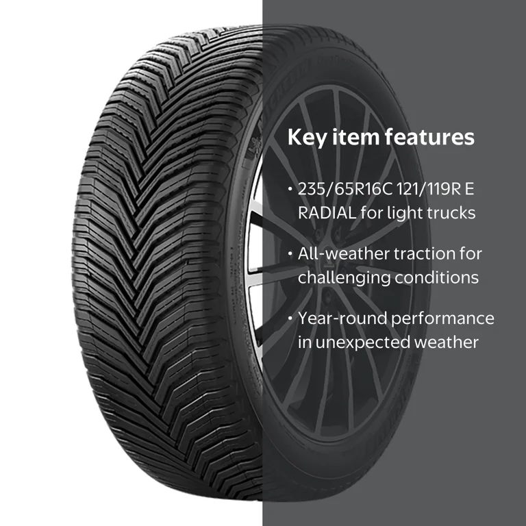 195/65R16 ② Michelin Agilis CrossClimate 2 235/65R16C 121/119R E Radial Light