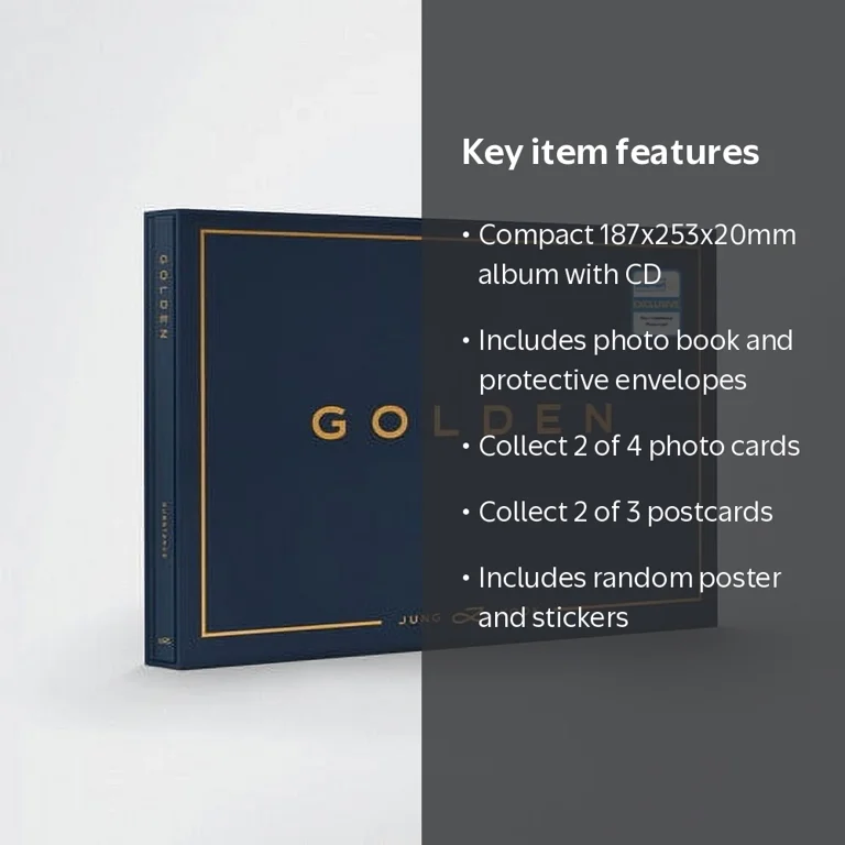Jung Kook (BTS) - GOLDEN (SUBSTANCE) Walmart Exclusive - Music