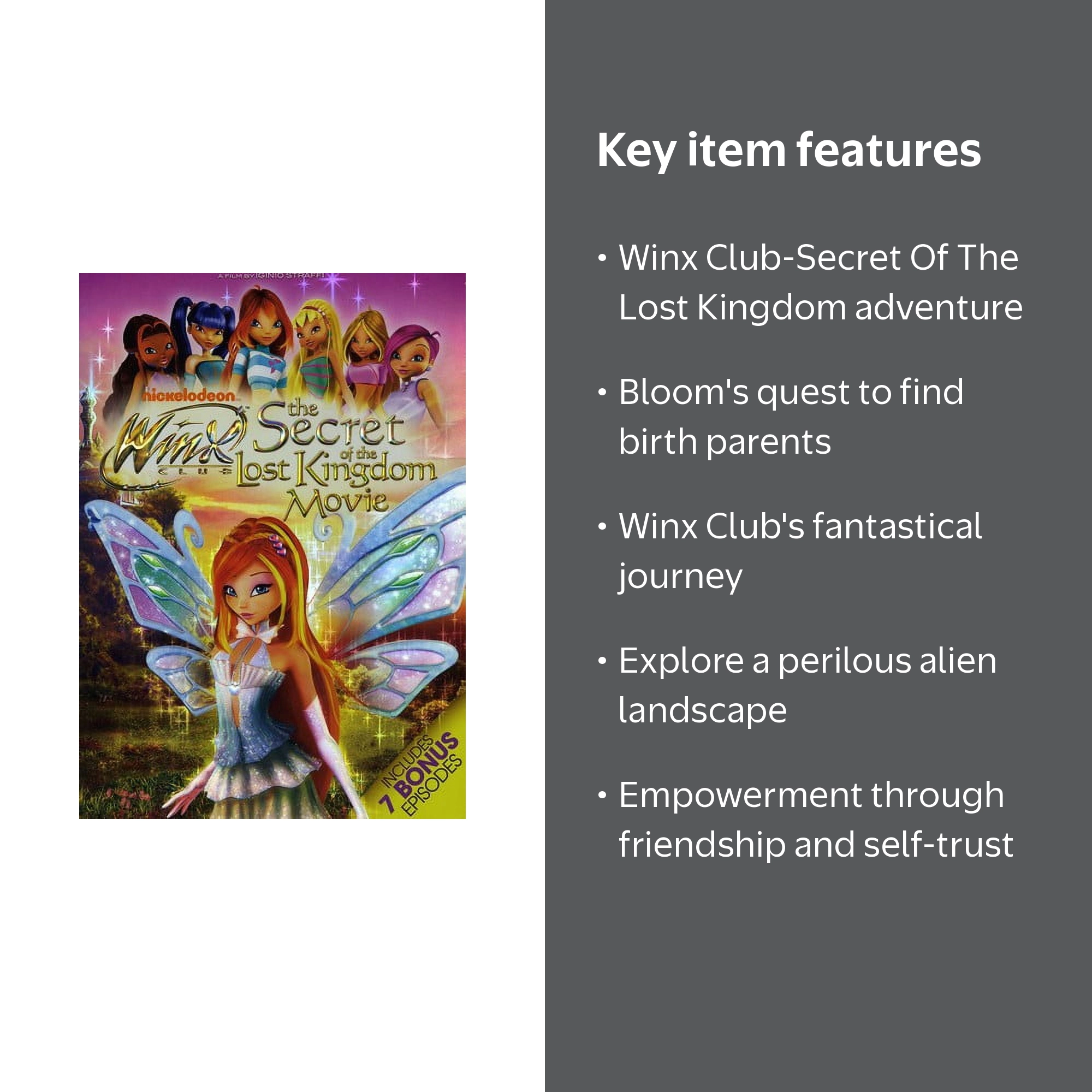 Winx Club-Secret Of The Lost Kingdom Movie (DVD/2Discs) - Walmart.com