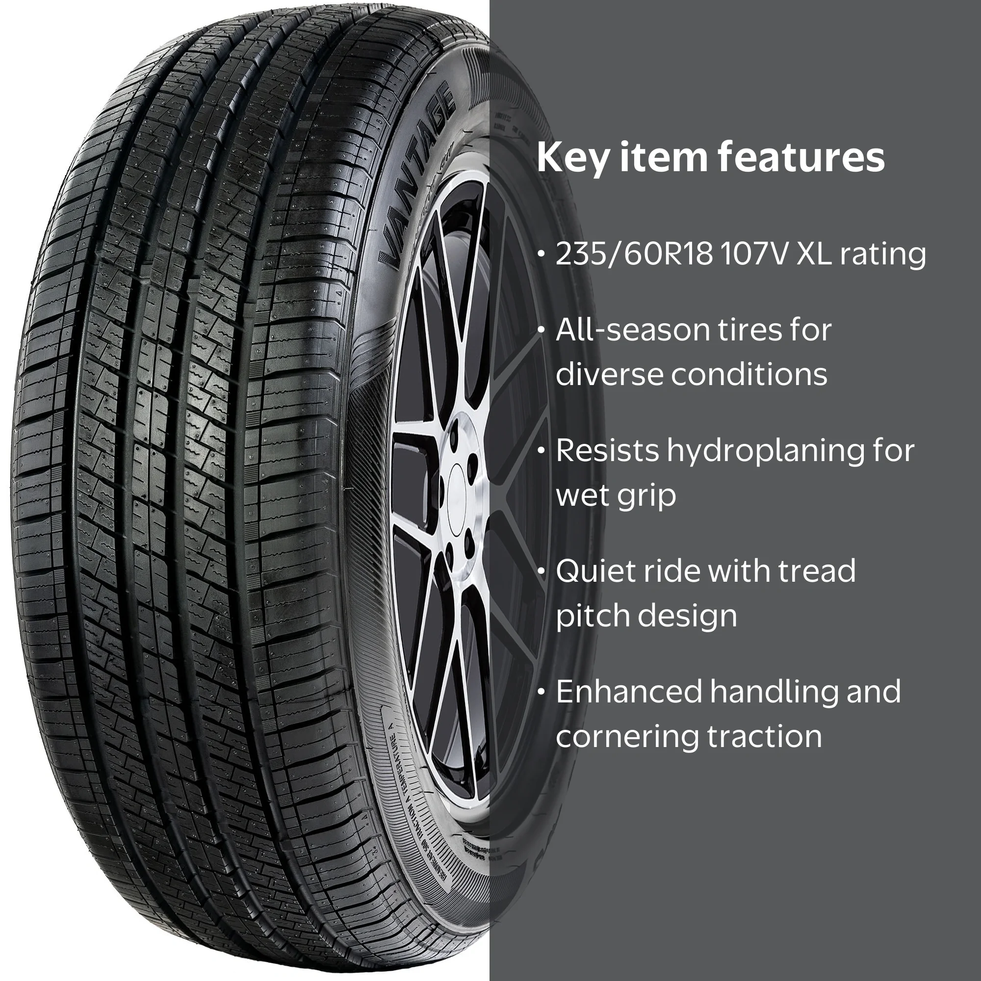 Vantage Touring AS All Season 235/60R18 107V XL Passenger Tire