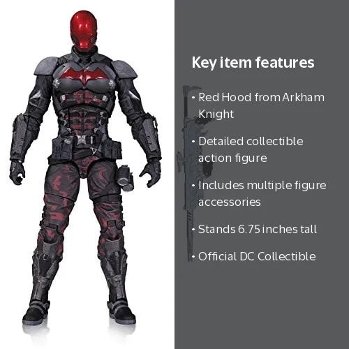 DC Collectibles Batman: Arkham Knight: Red Hood Action Figure
